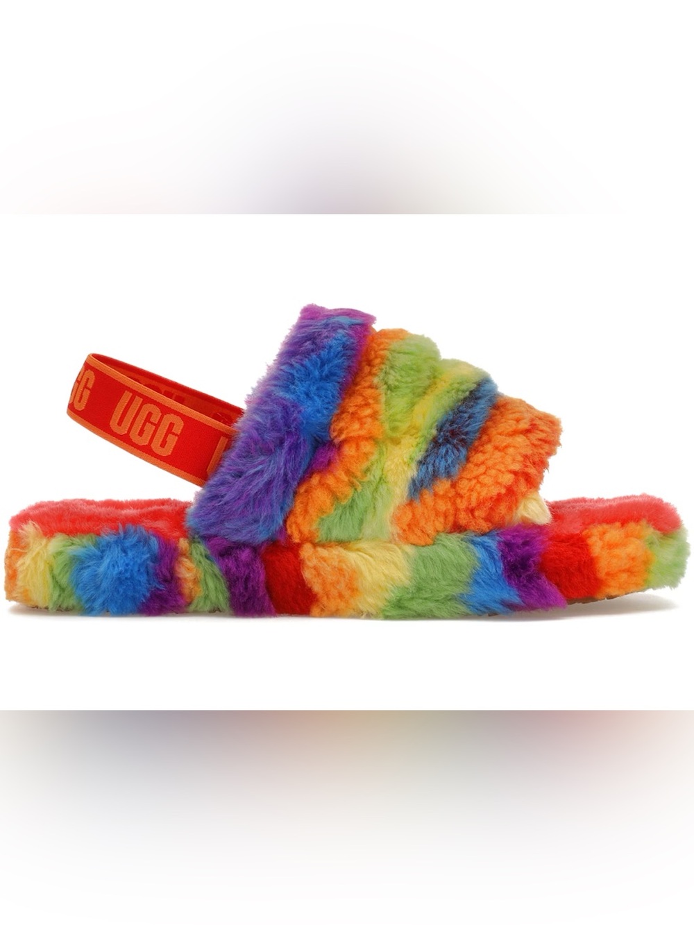 UGG Fluff Yeah Slides-Women’s size 6